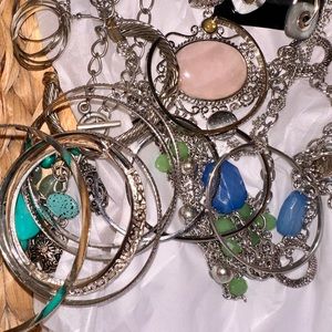 Vintage and modern jewelry bundle grab bag